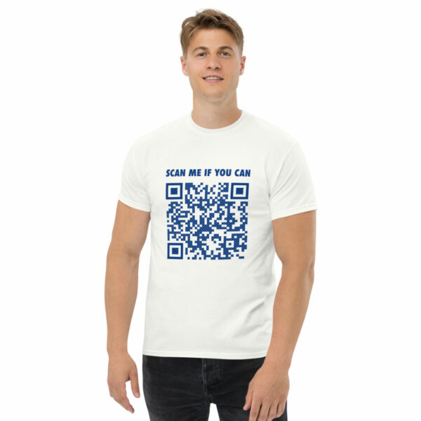 Scan Me If You Can T-Shirt – Scan & Listen Edition