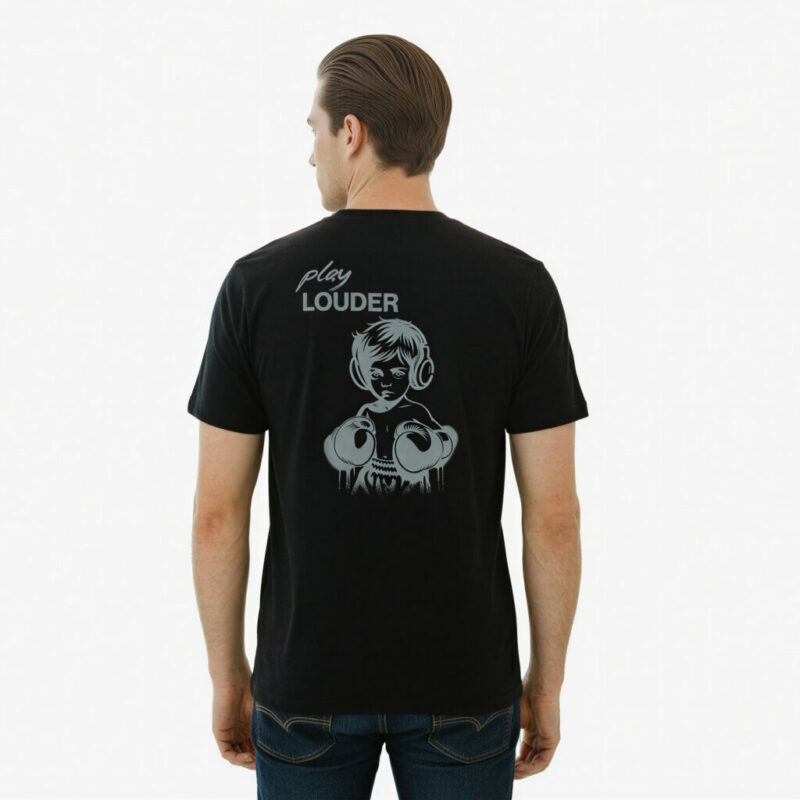 Play Louder – Boxing Boy T-Shirt