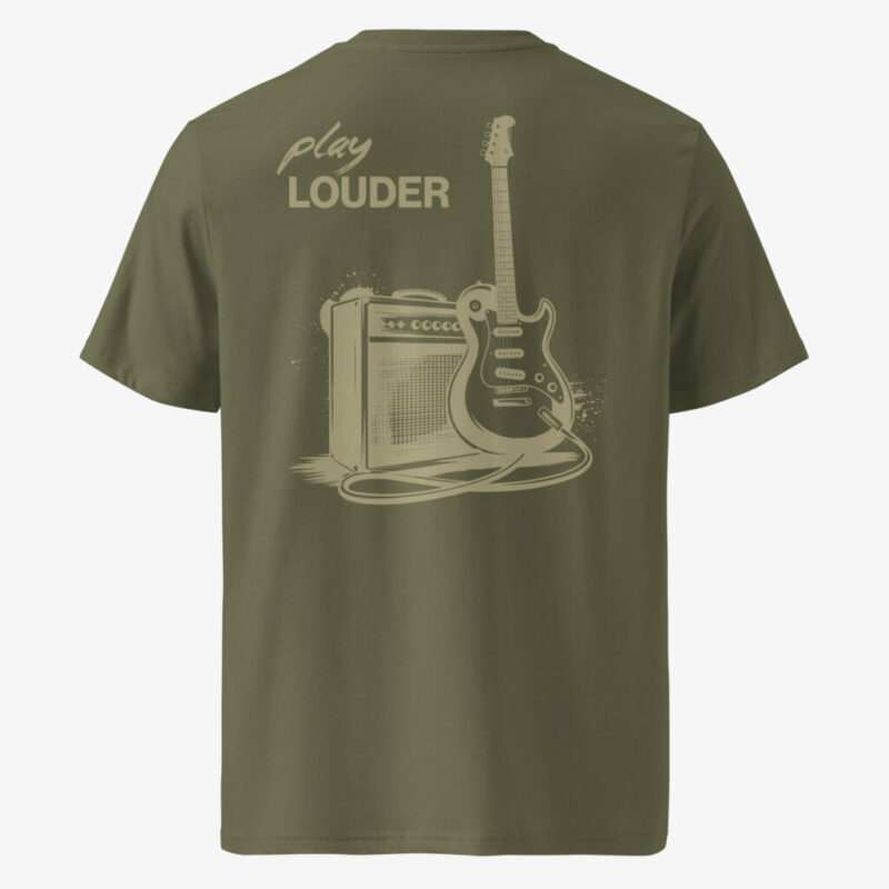 Play Louder – Guitar Amp T-Shirt