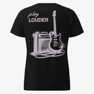 Play Louder – Guitar Amp T-Shirt