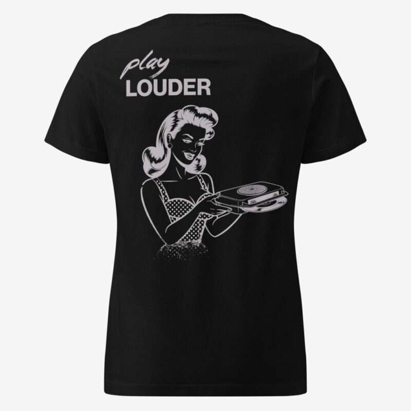 Play Loud – Pin-Up Vinyl T-Shirt
