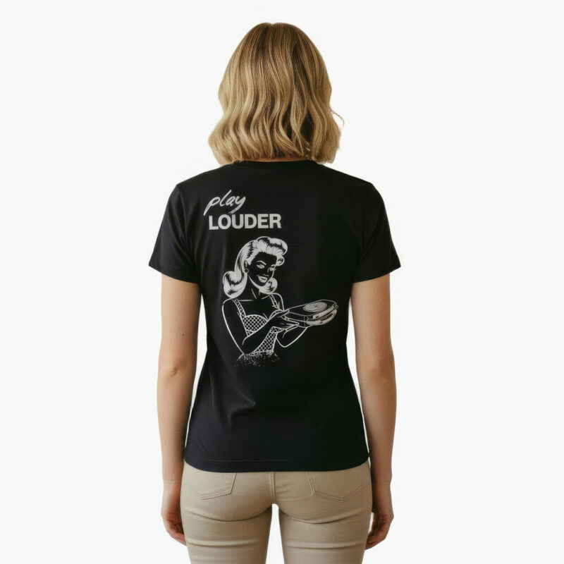 Play Loud – Pin-Up Vinyl T-Shirt